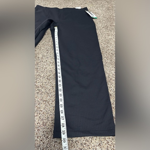 🖤Mondetta Fleece-Lined Straight Leg Pants Black Herringbone with side Pockets🖤 - Picture 5 of 16